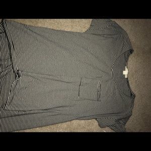 striped short sleeve